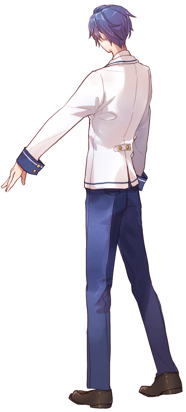 背面
