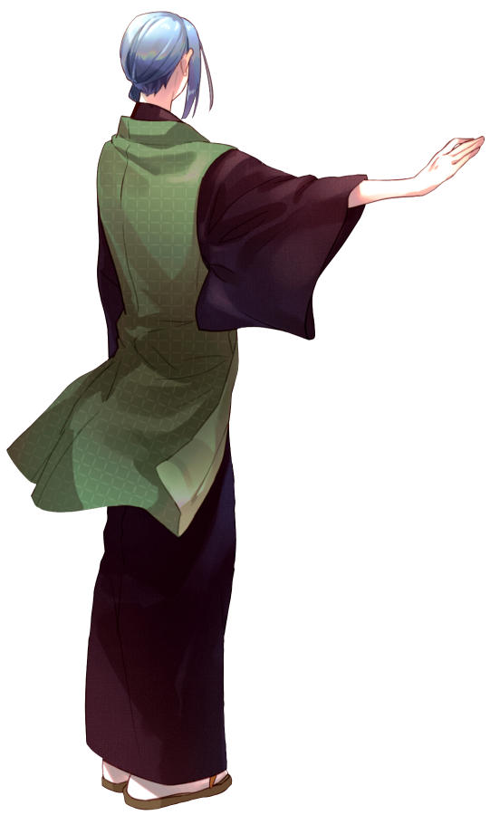 背面